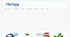Desktop Screenshot of fortunesecurities.com